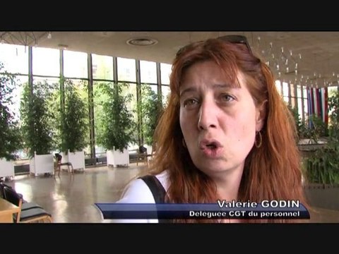 Manifestation des employés en mairie de Garges-les-Gonesse