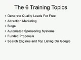 Increase MLM Sponsoring With 6 Training Tips