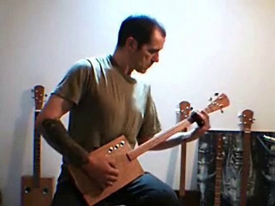 CBG 3 Cordes Test Acoustique et Electrique