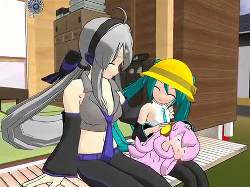Chibi Miku & Tako Luka - Lovely Child [HD]