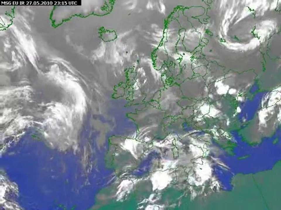Wetter-Satellitenfilm