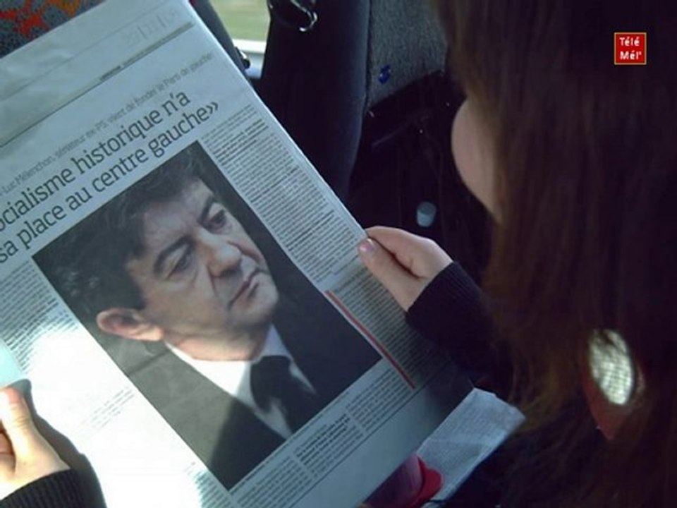 Mélenchon, ancien journaliste