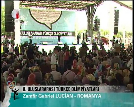 1 Hatasız kul olmaz Romanya 8.Türkçe Olimpiyatı Ankara