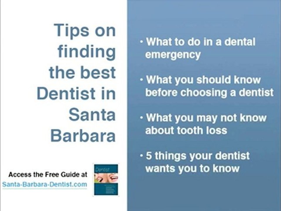 One Santa Barbara Dentist is right for your family