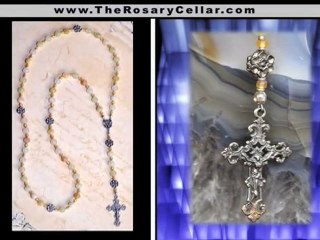 Download Video: Pearl Rosaries Sterling Silver Rosaries Customized for You