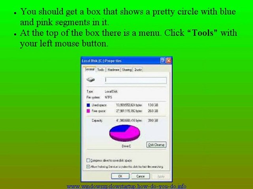 Howto Fix Windows XP Disk Errors