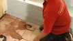 Floor Tile Grouting - Part 4 - Spreading Floor Tile Grout