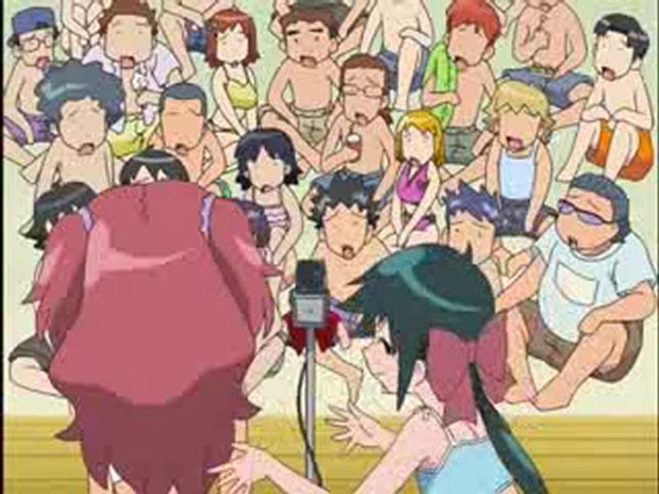Sgt. Keroro 18 P2 - Risas en bikini. Natsumi toda una mujer