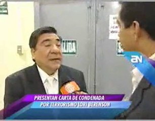 Terrorista Lori Berenson solicitó  conmutación de su  pena