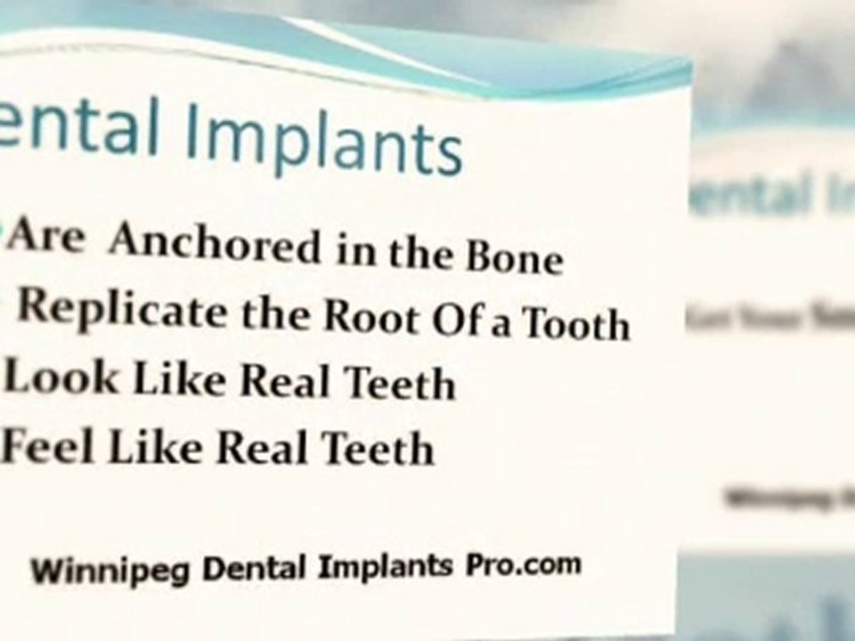 New Dental Implants Procedure Now in Winnipeg Teeth in a Day