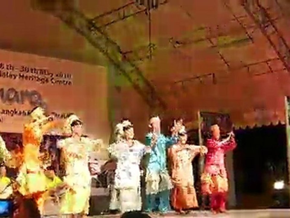 Zapin'D Muara au Malais Heritage center Singapour