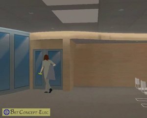 Mode projection (moitié de l'éclairage indirect)