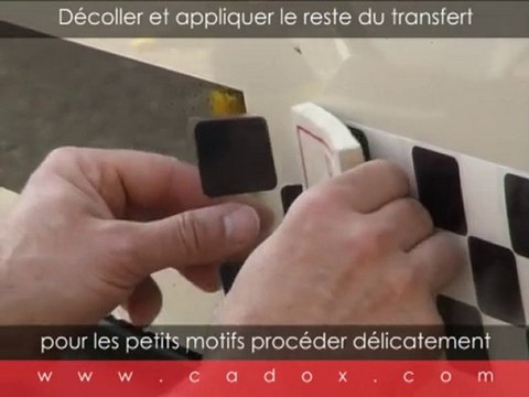 Décors transférables - Conseils de Pose