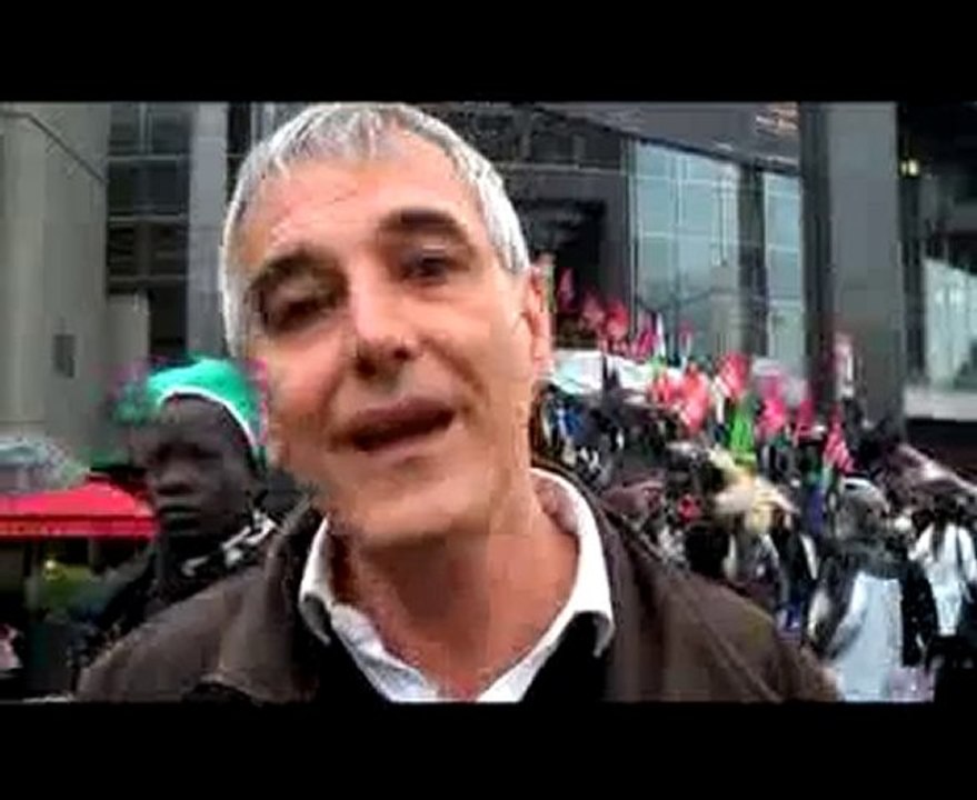 Laurent Cantet 1er juin 2010 Sans-papiers Bastille