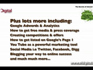 The Secrets of Internet Marketing Seminar