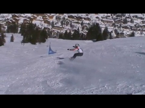 Slalom Géant Grand Bornand 27 fev 2010 1ère partie