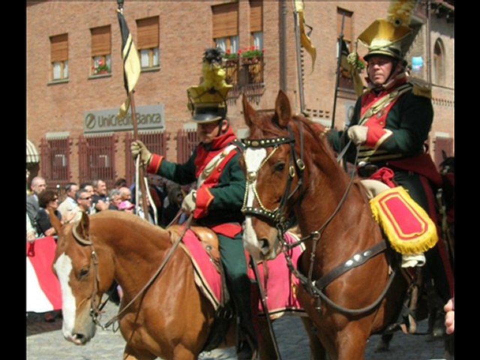Tambours de la BGHA à Cherasco, en 2010.