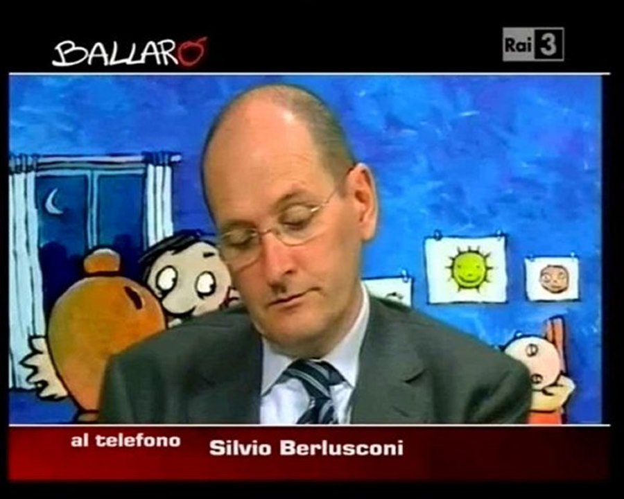 Berlusconi telefona a Ballarò:Libertà di Stampa e Regime