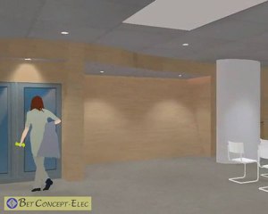 Eclairage direct seul