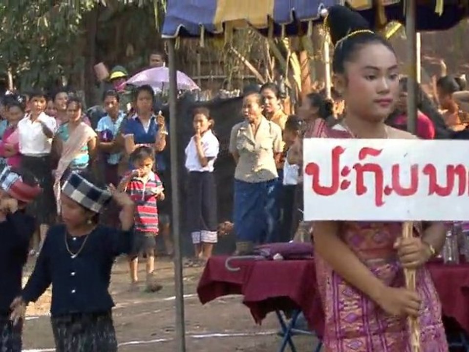 Danse Khon Savan école Ban Na Teui LAOS