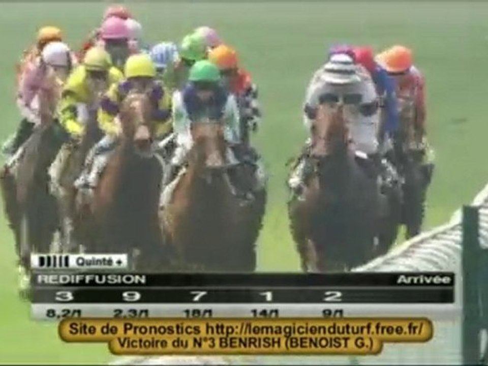 Vidéo Quinté a Maisons-Laffitte PRIX LE ROI SOLEIL