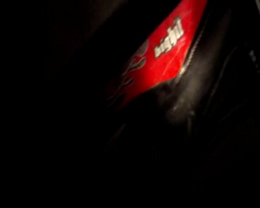 Test vidéo vélo dans le noir avec lumière