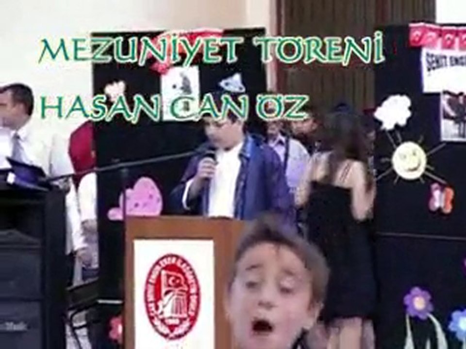 HASAN CAN ÖZ ENGİN EKER İLKÖĞRETİM OKULU MEZUNİYET TÖRENİ