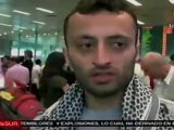 Reciben en Estambul a activistas deportados por Israel