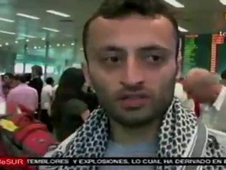 Reciben en Estambul a activistas deportados por Israel