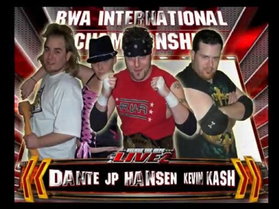 RWA Live II Match 4  Dante -vs- Hansen -vs- Kash