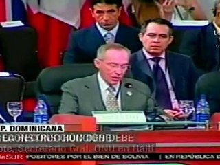 Haití requiere solidaridad para reconstrucción urgente (ON