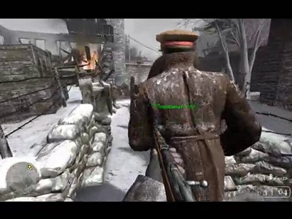 call of duty 2 mission 1 entrainement de l'armee ruse