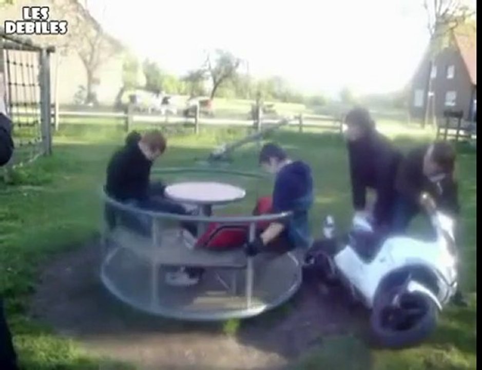 Enorme fail avec un tourniquet