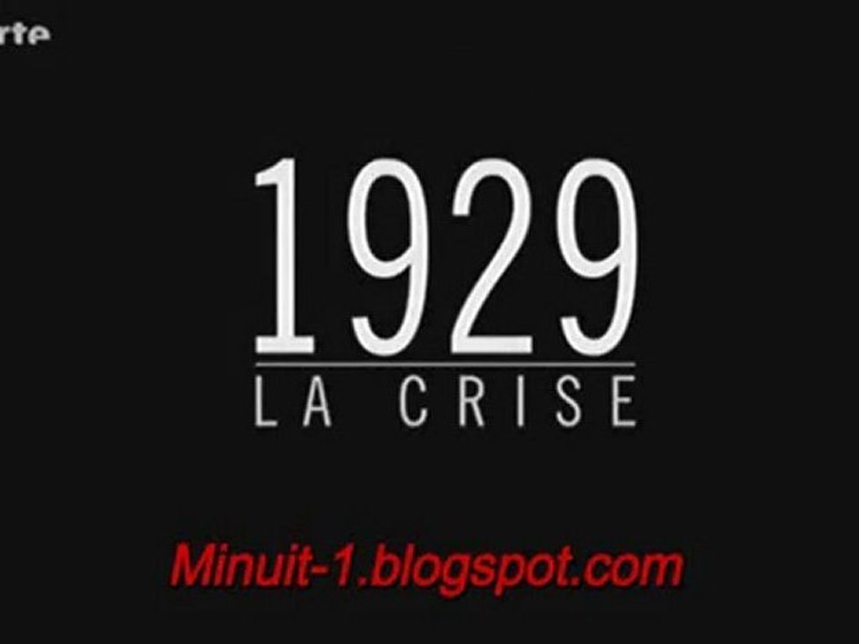 1929 - Les mécanismes menant à la guerre mondiale - PART 1