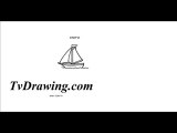 How To Draw A Cartoon Boat Easy Step By Step Drawing Tutoria