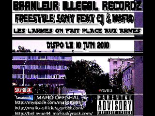 Freestyle Branleur Illégal Recordz Sony Feat Cj & Mafio,