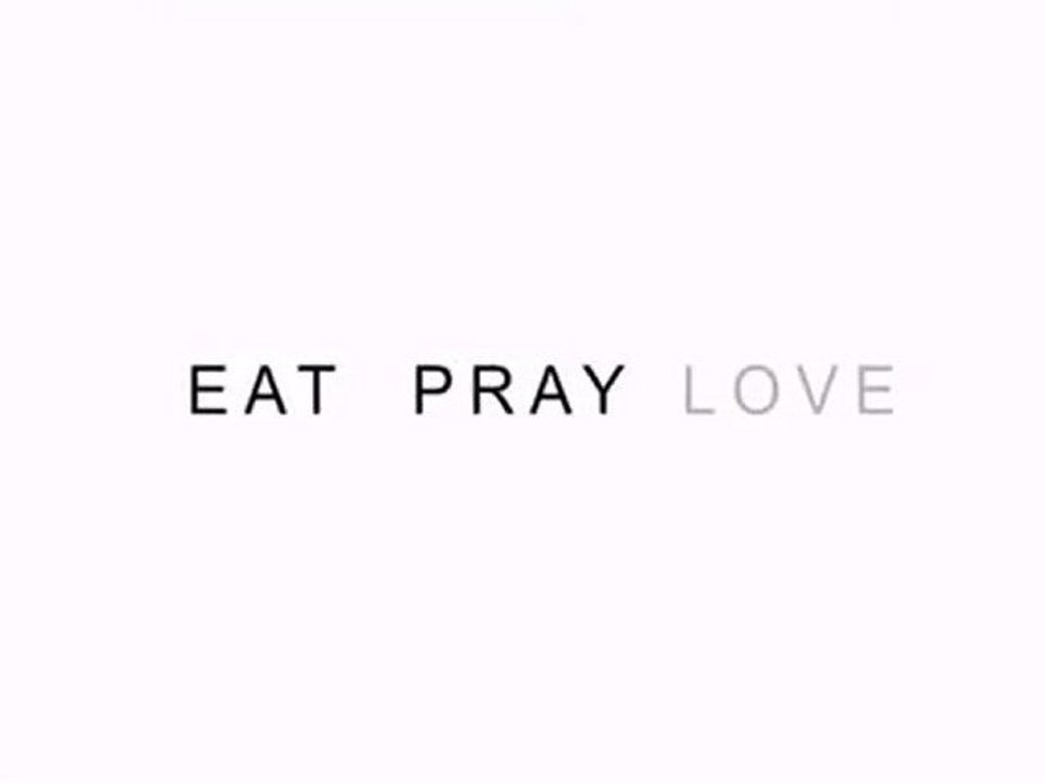Eat Pray Love Trailer 2 Dailymotion Video 5567