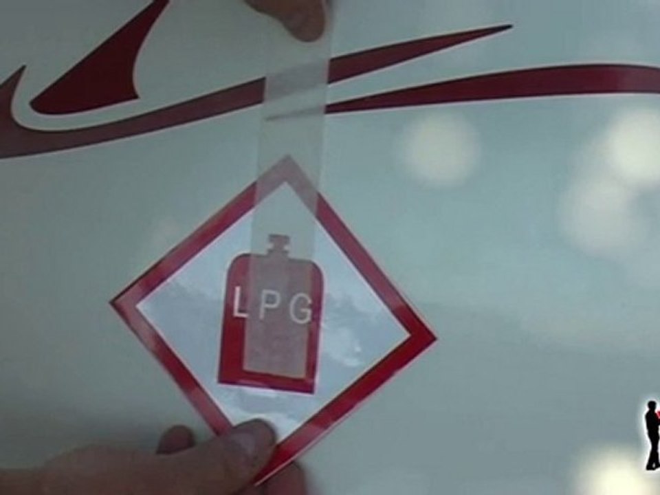 How To Remove & Replace Caravan LPG Decals/Sticker