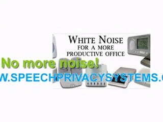 Office Sound Masking Systems | www.speechprivacysystems.com