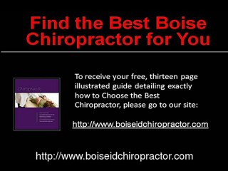 How to Choose the Best Boise Idaho Chiropractor for You