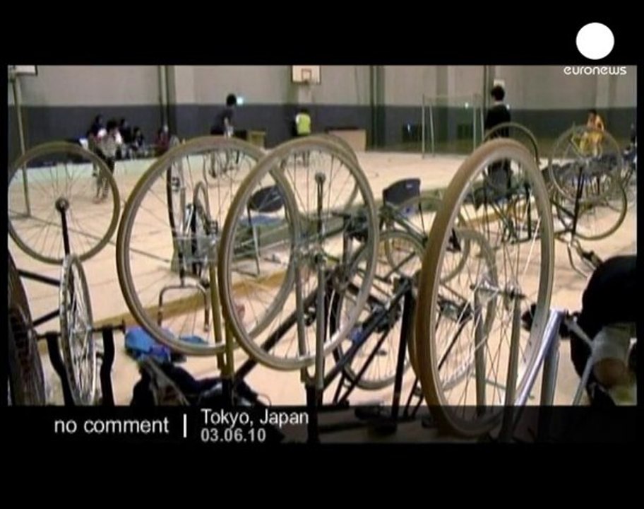 Cycle soccer in Japan - no comment