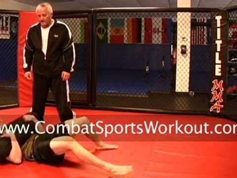 Arm Bar Training Technique With Sandbags