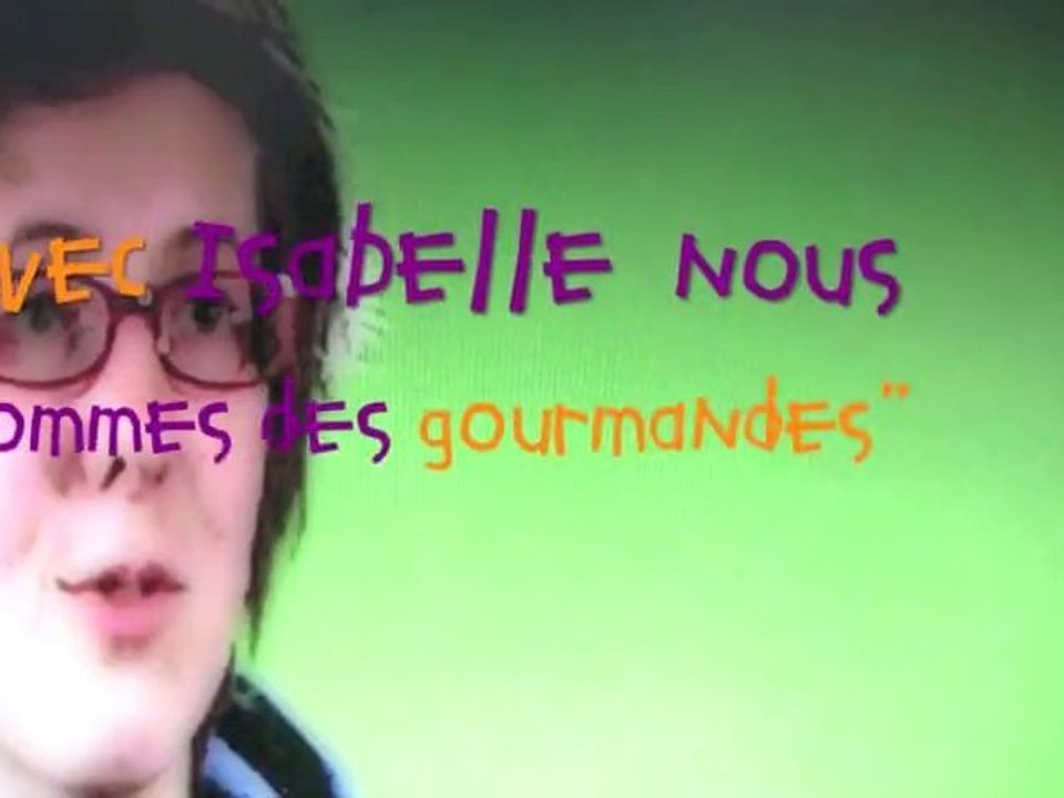 Une vraie relation avec Isabelle