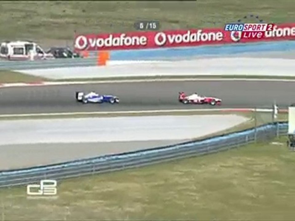Nico Müller vs Alexander Rossi GP3.2010.Round02.Turkey.Race2