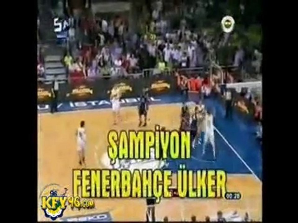 2009-2010 Beko Basketbol Ligi Şampiyonu FENERBAHÇE ÜLKER