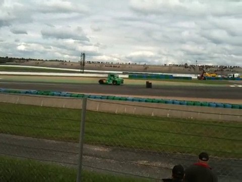 burn camion vert camions magny cours 2010 d1708