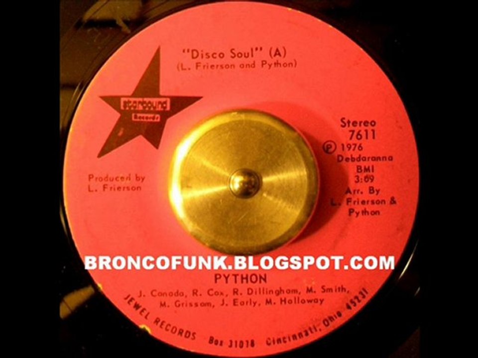 PYTHON DISCO SOUL 1976