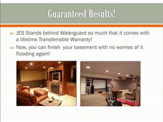 Waterguard Interior Basement Waterproofing Product