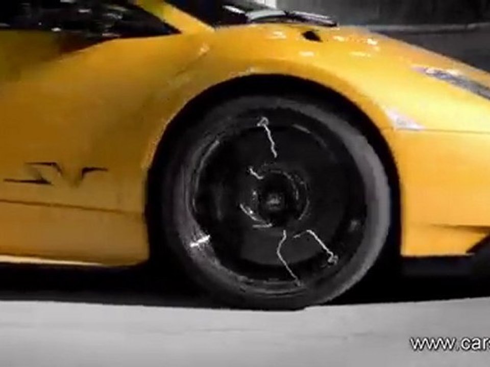 Lamborghini Murcielago LP670 4 SV Driven and Drifted