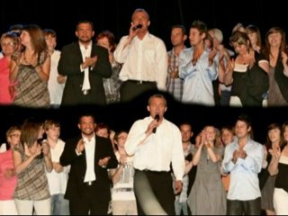 Christophe le Ch'ti de Koh Lanta remet un chèque